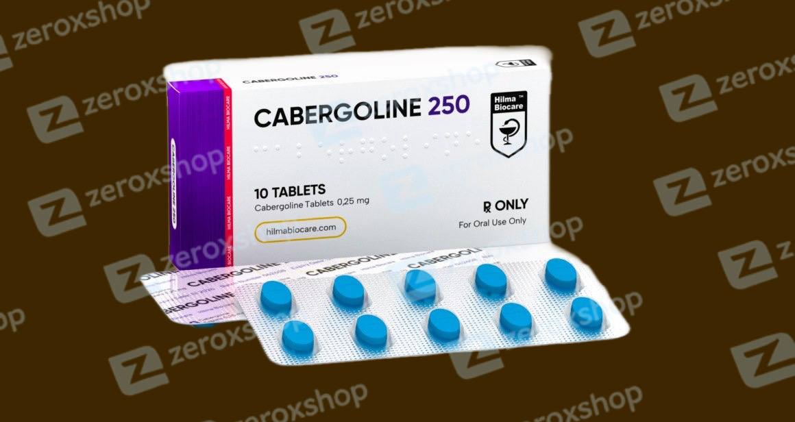 Cabergoline 10tabs 0,25 mg/tab