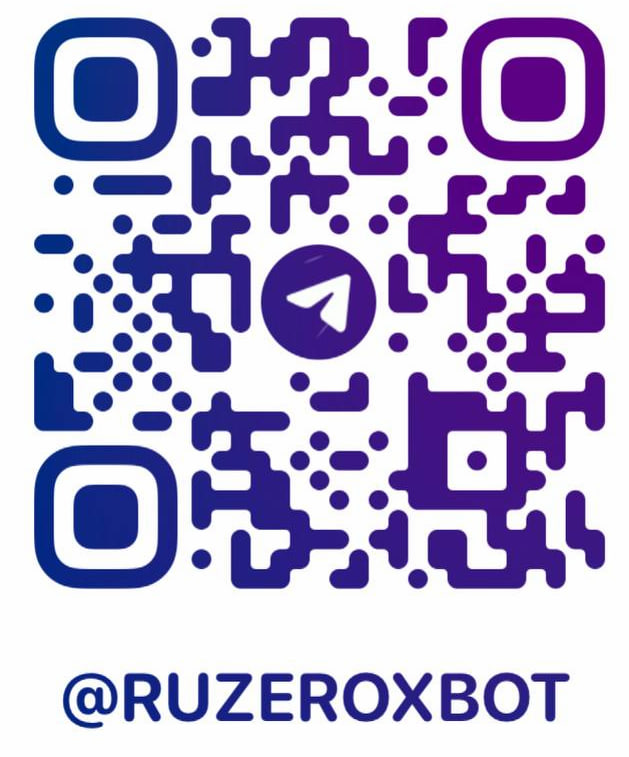 Store Telegram bot QR code